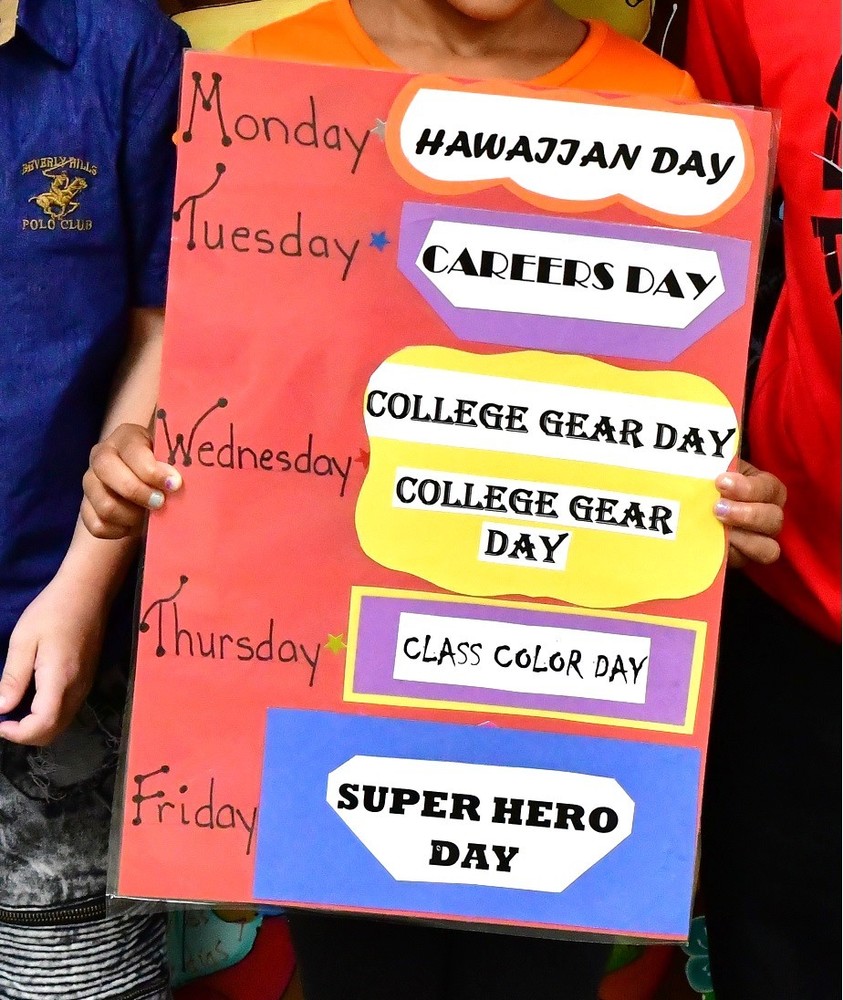 RED RIBBON SPIRIT WEEK - OCT 22-26