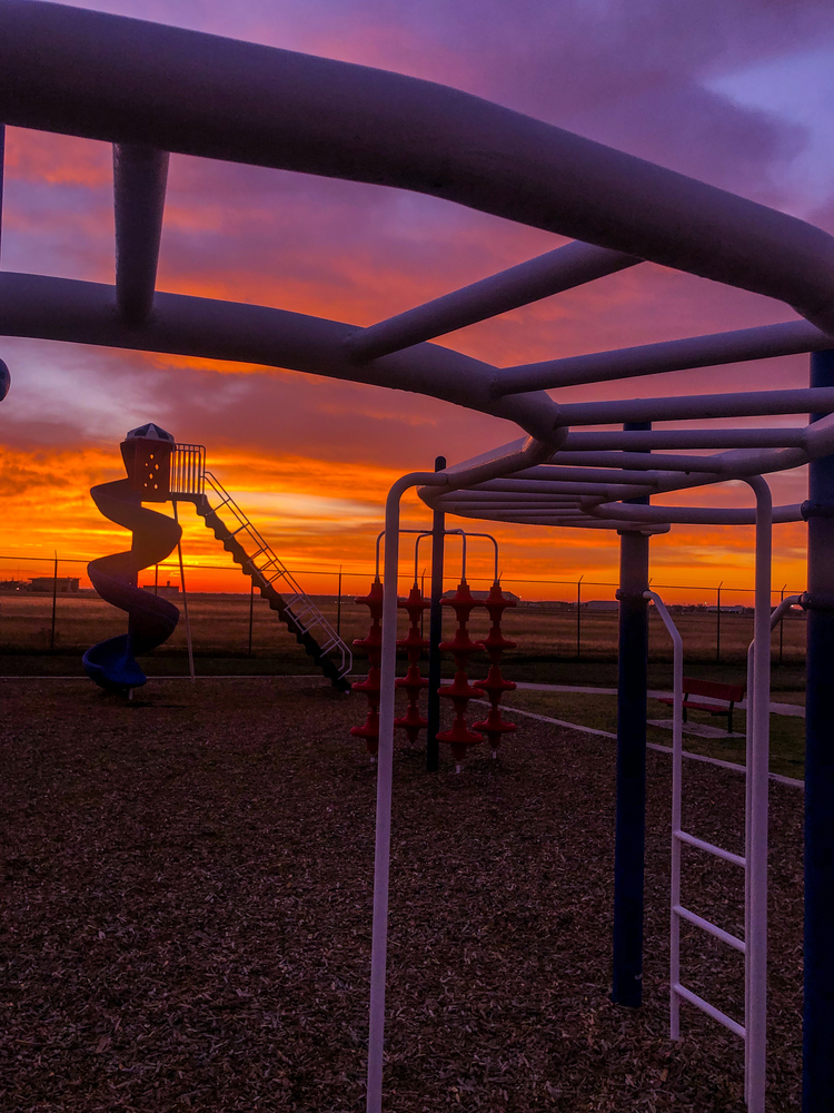Tornado Slide Sunrise!