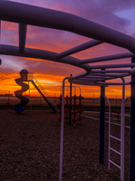Tornado Slide Sunrise!